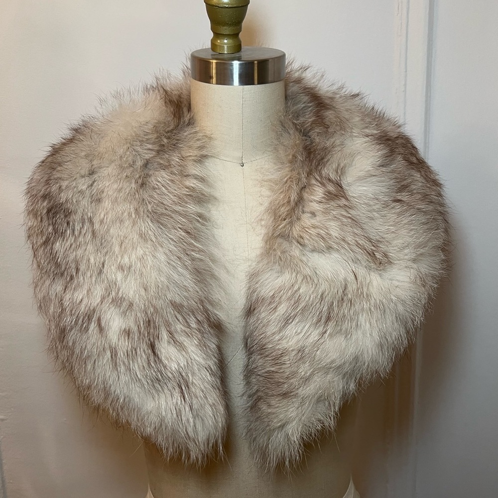 Vintage real fur stole